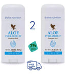 Desodorante Natural de Aloe Ever Shield Sem Alumínio