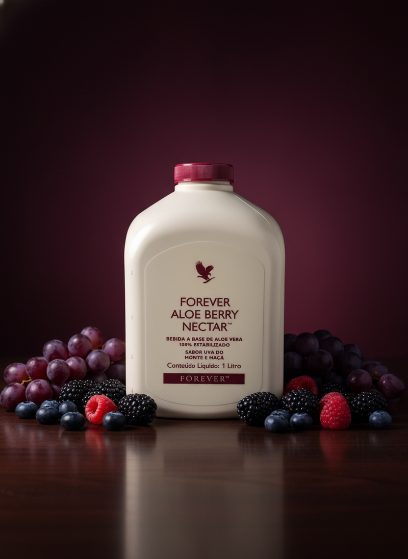Aloe Vera com Cranberry 1 LT Berry Nectar