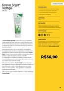 Pasta de Dente Natural sem Fluor + Aloe Vera e Própolis 130gr